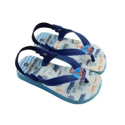 Printed 21 Baby Sailor Flip Flops
