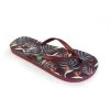 Printed Tropicolo Flip Flops