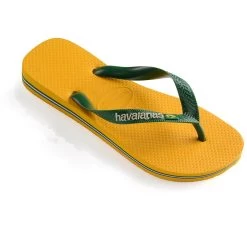 Havaianas Brasil Logo Flip Flops