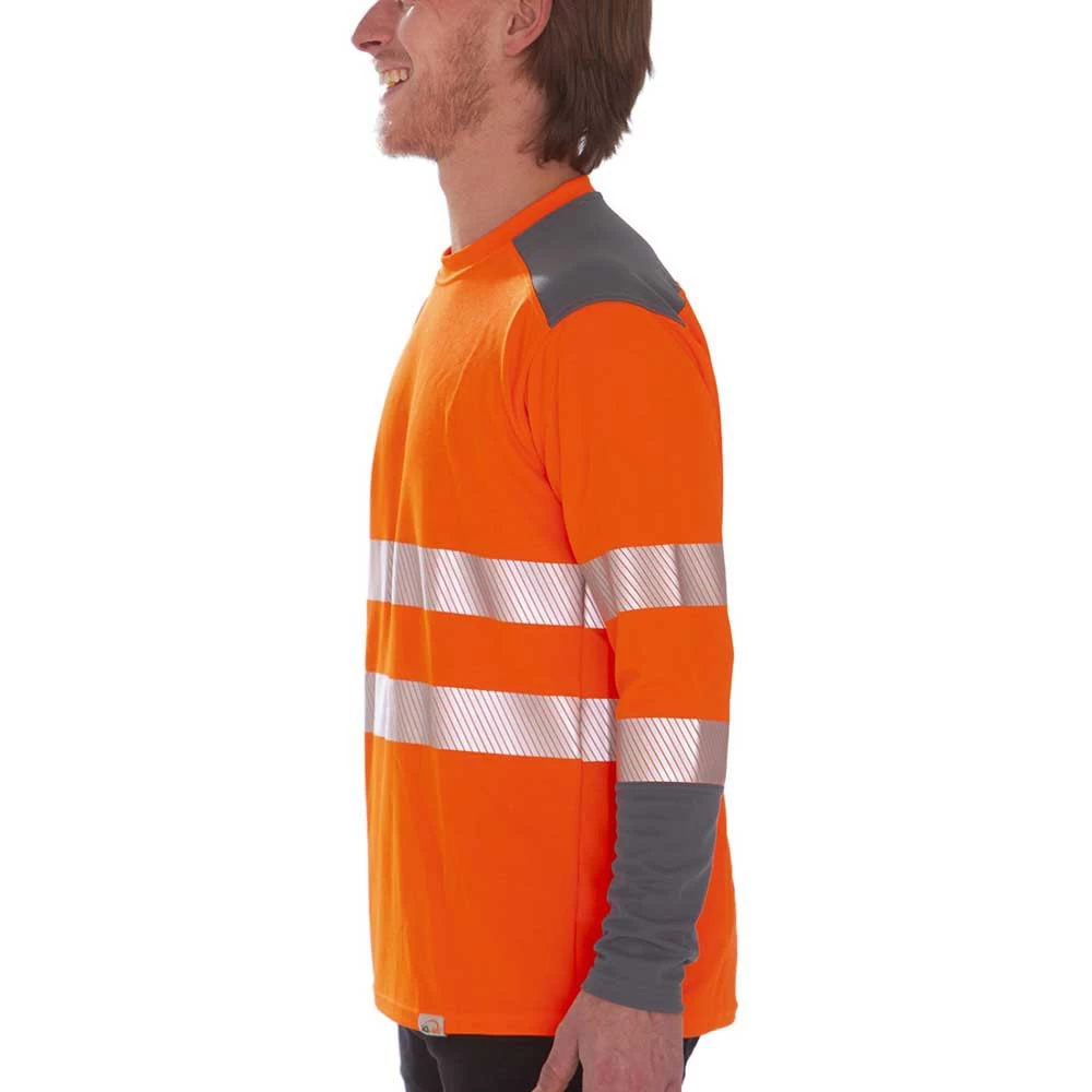 UV High Visible Shirt 2C Long Sleeves Kl.2 Man 3 UV High Visible Shirt 2C Long Sleeves Kl.2 Man - Image 3