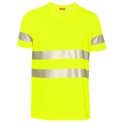 UV High Visible T-Shirt V-Neck Kl.2 Man