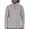 UV Pro Zip Up Shirt Longsleeve Man
